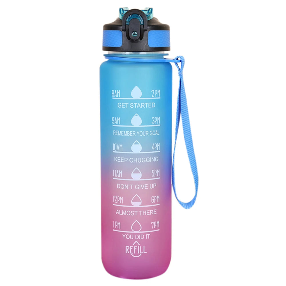 Gourde Sport 1L Étanche – Légère & Colorée | Fitness, Randonnée, Vélo