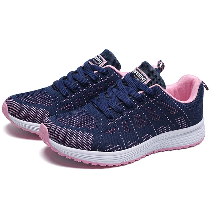 Baskets Femme Respirantes & Légères – Mesh & Semelle Caoutchouc | Running, Outdoor, Casual