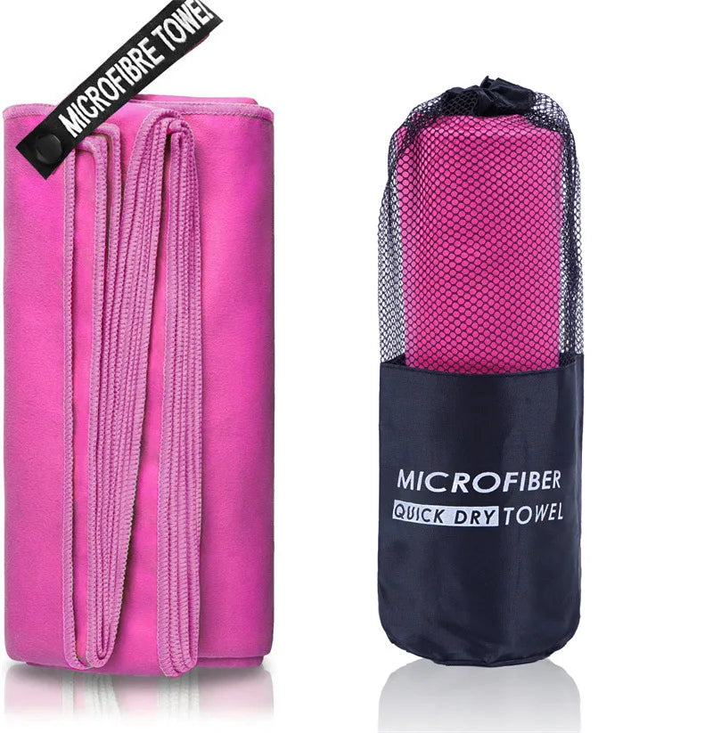 Serviette Sport Microfibre Séchage Rapide – Ultra-Absorbante & Compacte | Gym, Piscine, Voyage