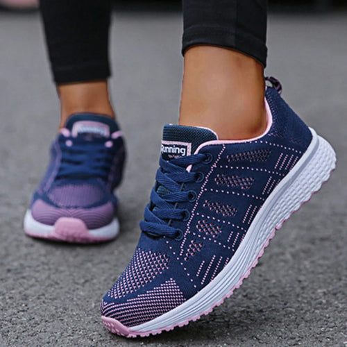 Baskets Femme Respirantes & Légères – Mesh & Semelle Caoutchouc | Running, Outdoor, Casual