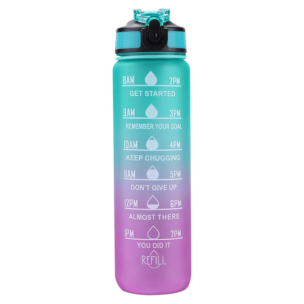 Gourde Sport 1L Étanche – Légère & Colorée | Fitness, Randonnée, Vélo