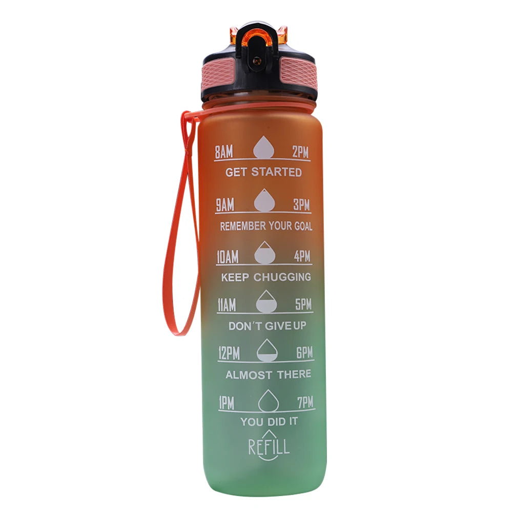 Gourde Sport 1L Étanche – Légère & Colorée | Fitness, Randonnée, Vélo