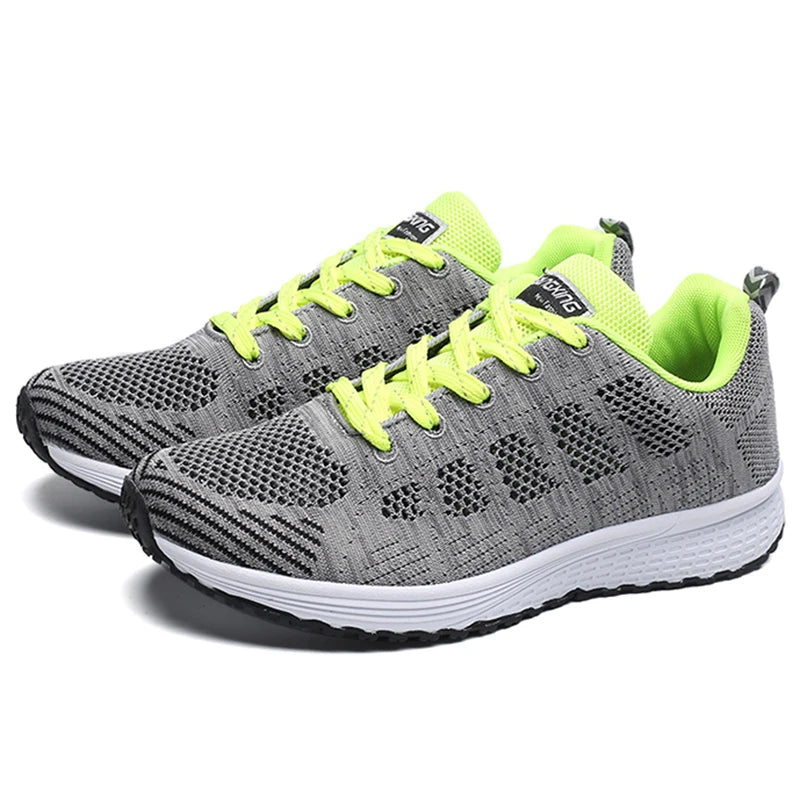 Baskets Femme Respirantes & Légères – Mesh & Semelle Caoutchouc | Running, Outdoor, Casual