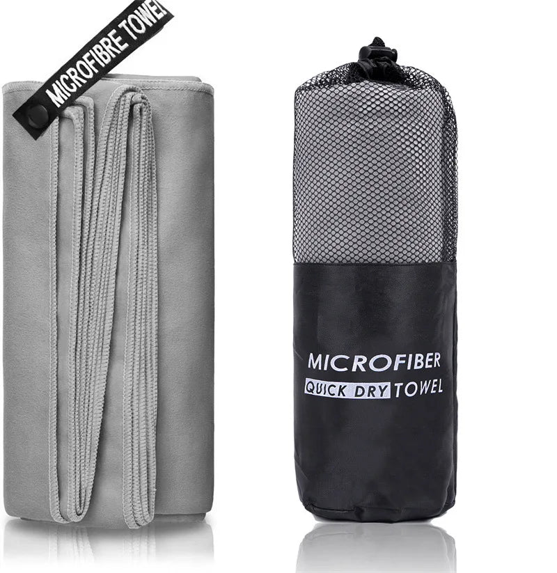 Serviette Sport Microfibre Séchage Rapide – Ultra-Absorbante & Compacte | Gym, Piscine, Voyage