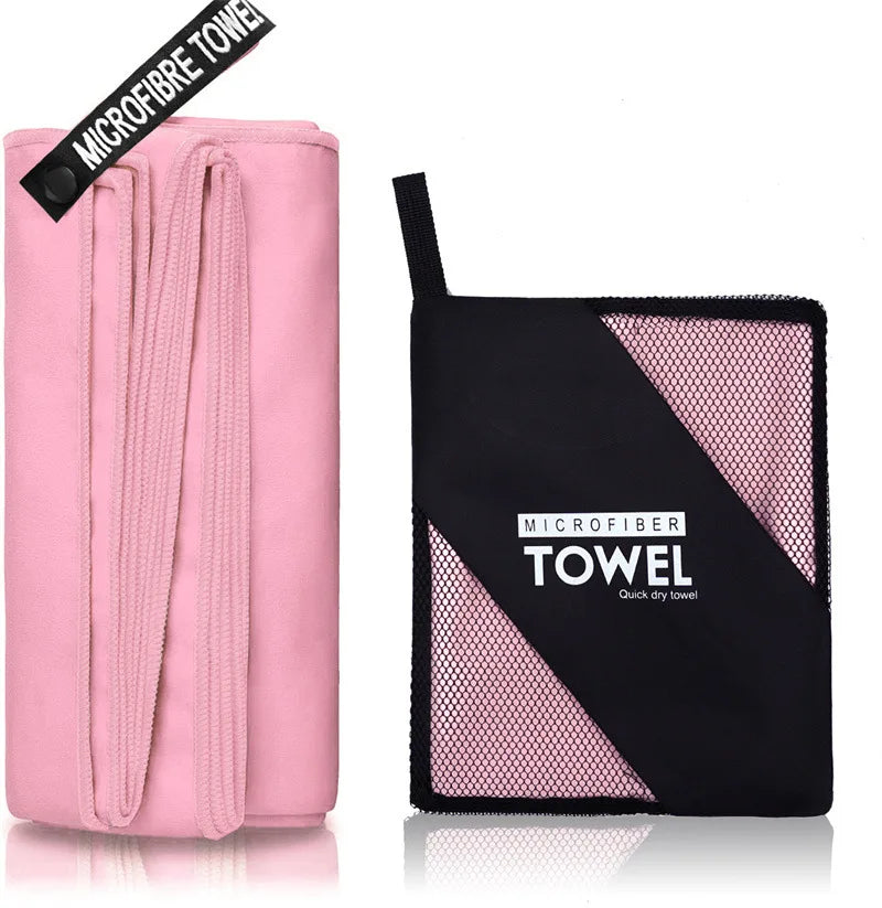 Serviette Sport Microfibre Séchage Rapide – Ultra-Absorbante & Compacte | Gym, Piscine, Voyage
