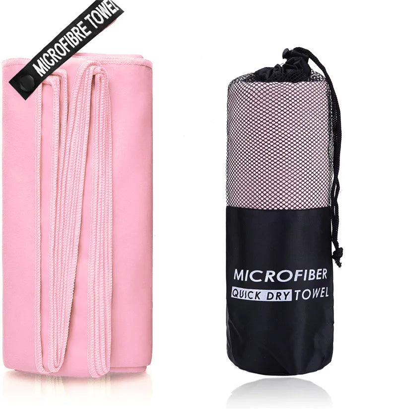 Serviette Sport Microfibre Séchage Rapide – Ultra-Absorbante & Compacte | Gym, Piscine, Voyage